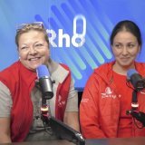 Andrea Zollinger et Emilie Dufey de la Fondation Barry